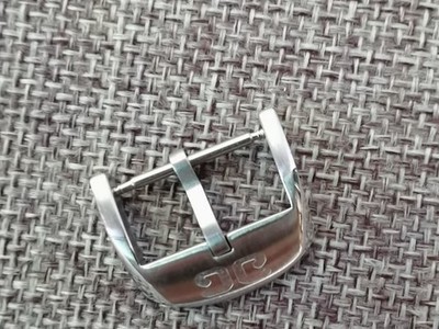 Glashutte Original Silver Vintage PIN Buckle Authentic 18mm Brand new