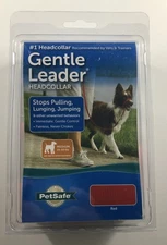 PetSafe - Gentle Lead Headcollar - Medium 25-60 lbs. - Red Dog Collar - NOB