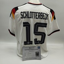 DFB Jersey World Cup 2026 Nico Schlotterbeck Signed Autographs Adidas COA New XL
