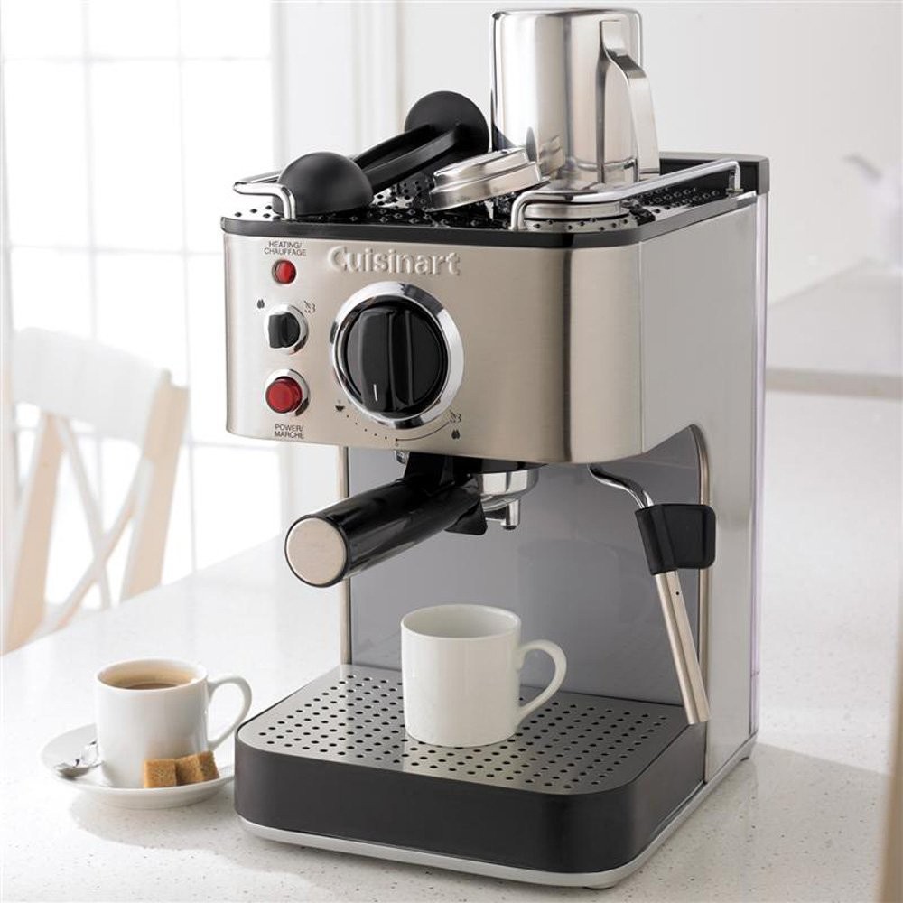 Cuisinart EM-100 15-Bar 1000-Watt Espresso Coffee Maker