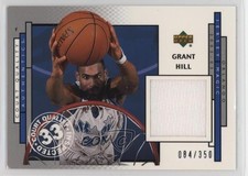 2002-03 Upper Deck UD Authentics Court Quality 84/350 Grant Hill #GH-Q HOF 8mm