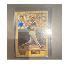 Topps 1987 Topps Barry Bonds Pittsburgh Pirates Rookie #320 Baseball Card. rookie card picture