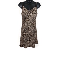 Urban Outfitters Leopard Print Slip Dress Audrey 3+1 Size M
