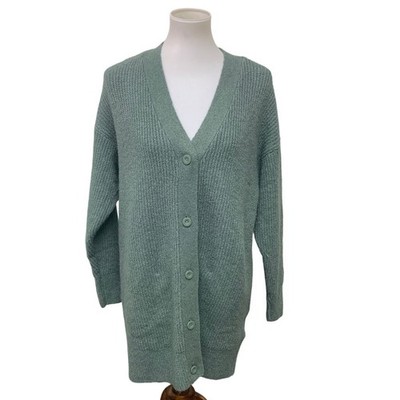 New American Eagle Womens XXS Long Sleeve Button Up V Neck Knit Cardigan Sweater