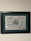 Justin Thomas Jon Rahm Signed And Framed 2017 US Open Flag Autographed See Desc. — photo 1