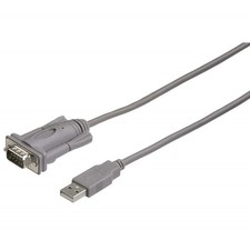 Hama USB auf Seriell  9-Pol Adapter-Kabel Kon...