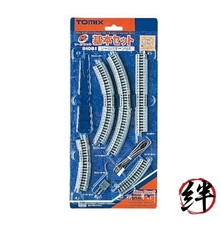 TOMYTEC TOMIX N Gauge Mini Rail Set Basic Set MA Pattern 91081 Model Train Rail