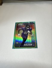 2024 Topps Chrome - Rookies Devontez Walker #287 Aqua Refractor /199 (RC)