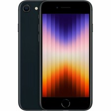 Apple iPhone SE (3. Generation) 128GB Schwarz 4,7" Retina HD Display 12MP Kamera
