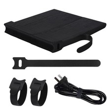 100PCS Hook and Loop Straps - 6 Inch Reusable Cable Ties for Cable Management...