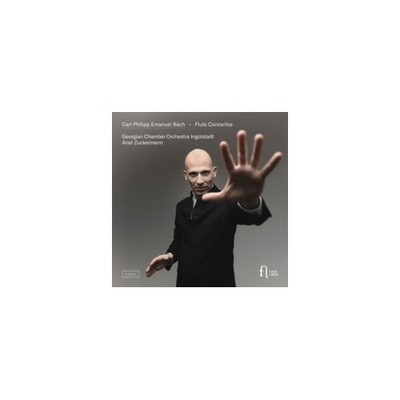 C.P.E. BACH/GEORGIAN CHAMBER ORCHESTRA INGOLSTAT: FLUTE CONCERTOS - CD