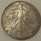 U.S. Mint Toned 2010 American Silver Eagle 1 Troy Oz .999 Fine Silver
