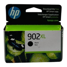 Genuine HP 902XL Black Ink Cartridge High Yield T6M14AN Exp 2025 - Sealed Box