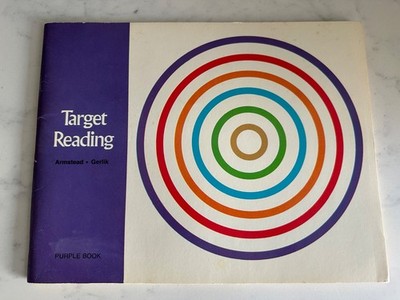 Vintage 1973 unused Target Reading Purple Book workbook Laidlaw  Armstead Gerlik