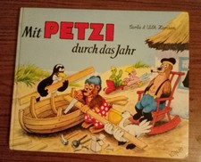 Carla & Vilh Hansen Mit Petzi durch das Jahr Carlsen Verlag 1972