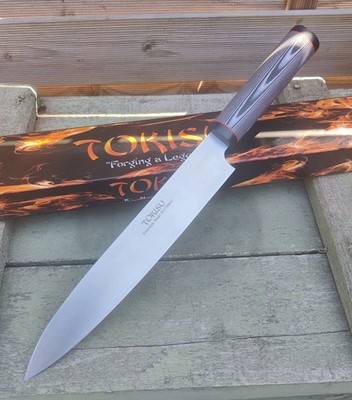 Tokisu Messer Yanagiba Kochmesser Küchenmesser 5Cr15MoV Stahl G10 Griff