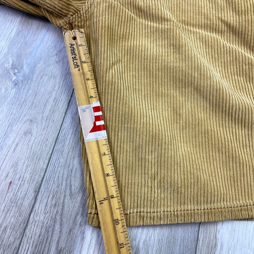 Pantalones Cortos De Pana Unionbay De Colección Para Hombres 34 Beige Frente Plano Patinador Informal Hombres * Foto 4 de 4