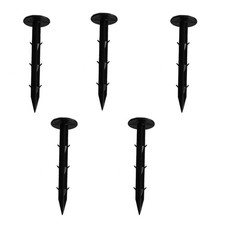 25 Erdanker Unkrautvlies, Erdn&auml;gel Gartenvlies, Bodenanker Unkrautfolie 16cm