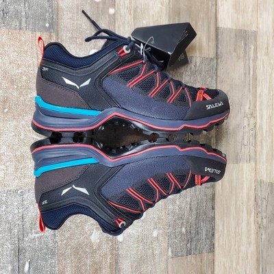 Salewa Women's Mountain Trainer Lite Shoes - Premium Navy/Fluo