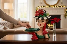 MacKenzie Childs Christmas Portrait Lady Butler 2025 New In Box