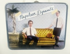 Vintage NAPOLEON DYNAMITE Metal Lunchbox RIX 2005 Rare Movie Merch