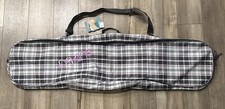 Dakine Girls Pipe Snowboard Bag Plush Plaid, size 145cm Brand New With Tags