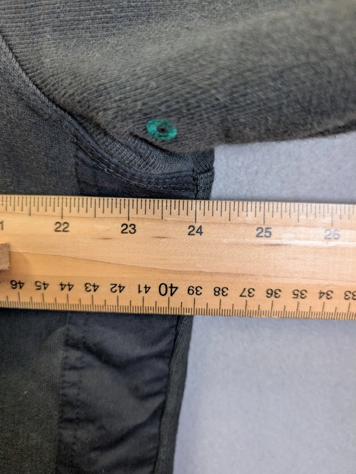 Chaqueta polar Paul Smith Jeans verde cremallera completa XXL 100 % algodón bolsillos Foto 4 de 4