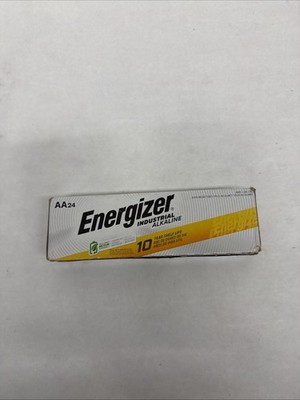 ENERGIZER INDUSTRIAL ALKALINE BATTERIES AAA 24 PACK 12/2035 BRAND NEW