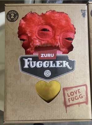9'' Fuggler Love Fugg Red Valentine's Day Zuru Funny Ugly Monster New In Box Red