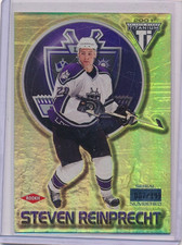 2000-01 TITANIUM RETAIL ROOKIE STEVEN REINPRECHT #124 007/199