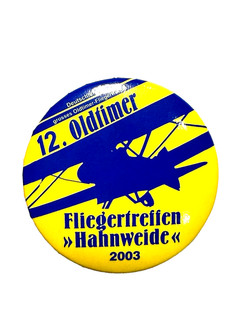 Button 12. Vintage Aviator Meeting Hahnweide 2003 Germany