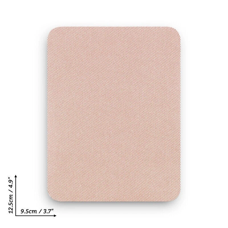 2x Elbow Mending Mending Denim Fabric On Sew On Menders Jeans Iron Patches - Image 3 of 4