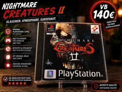 Nightmare Creatures II (PSone) mit Anleitung