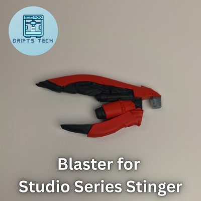 Upgrade Kit Blaster for Age of Extinction Studio Series SS02 Stinger 3D Printed
