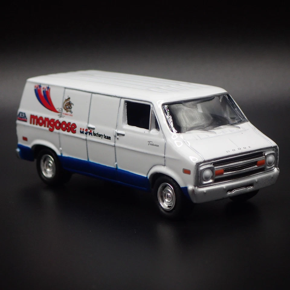 1971-1978 DODGE Strada Furgone Mongoose USA 1/64 Scala da Collezione Modellino - Immagine 4 di 4