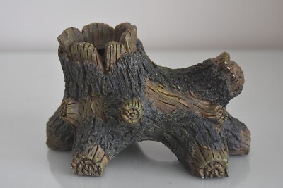 Aquarium detaillierter Wurzelstumpf Baumstamm 18 x 10 x 11 cm zum räumen