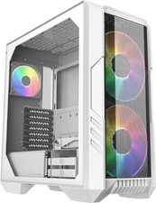 Cooler Master HAF 500 High Airflow MidTower Dual 200 mm ARGB Lüfter Hartglas
