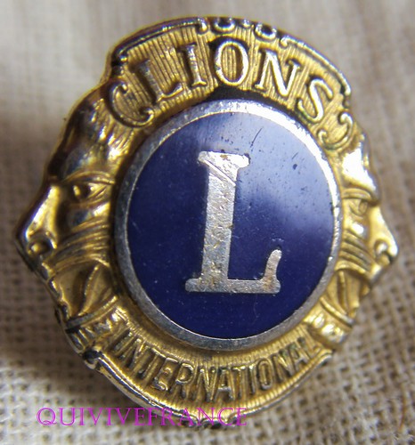Badge émaillé Lions Club - Convention Japon-Mexique 1972 - Pièce De Collection