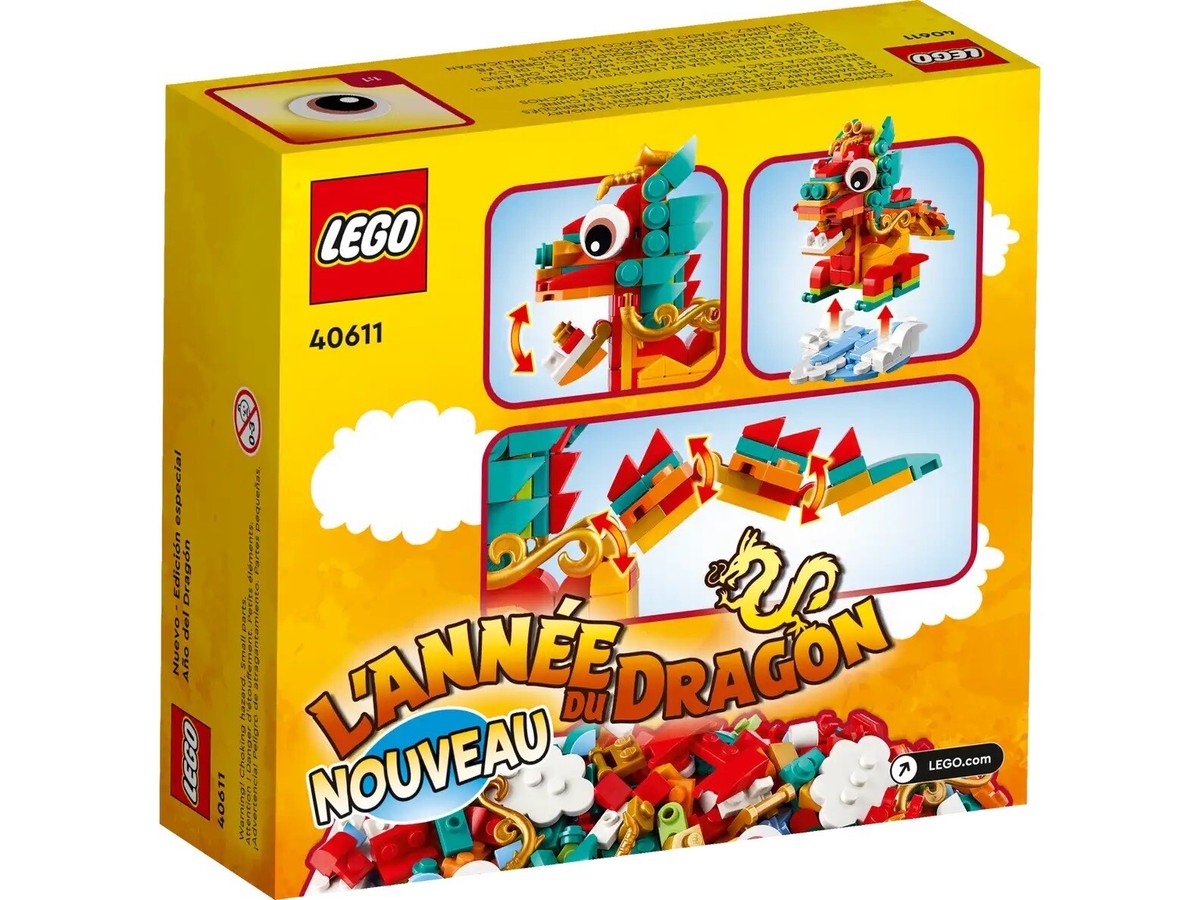 New/ Lego 40611 Chinese Year of the Dragon Limited GWP for sale