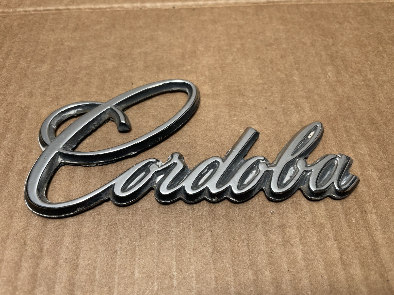 FREE SHIPPING OEM 1975 1976 1977 1978 1989 Chrysler Cordoba Script ...