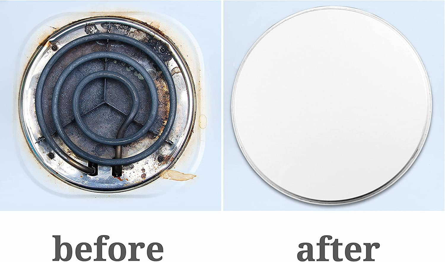 Electric Stove Burner Covers White eBay