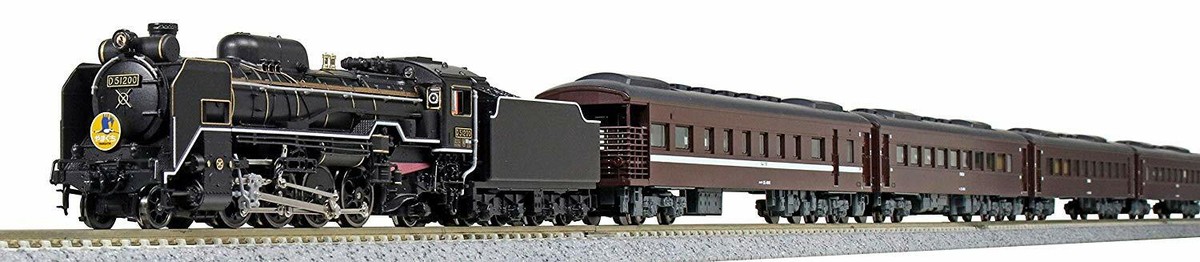 KATO Ｎゲージ　D51 200 Amazon.com: Kato N Gauge D51 200 2016 – 8 Railway Train
