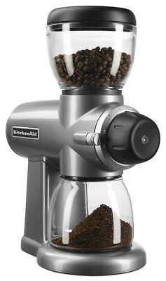 KitchenAid KCG0702CS Electric Stainless Steel Burr Coffee Grinder