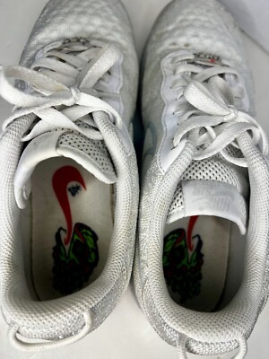 Nike Air Force 1 Crater Flyknit Triple White DM0590 100 Mens  display picture 1
