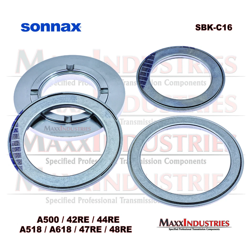 Kit de cojinete de empuje de transmisión A500 518 A618 47-48RE 1989-encendido para RAM Dodge Jeep Foto 2 de 4