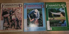Vintage Farmstead Magazine 1986 - 1987 3 Issues