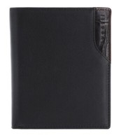 Bugatti Corso Deluxe Upright Wallet With Flap GeldböRse Black Schwarz Neu