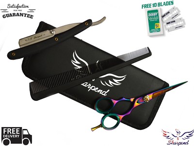 PROFESSIONAL HAIRDRESSING BARBER SALON HAIR CUTTING SCISSORS SHEARS MULTI SHARP 