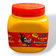 Ashtagandha Chandan & Kesar Pooja Tilak Powder, Yellow, 250g, (Pack Of 10)