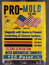 1x Pro Mold MH155SA 2nd Gen w/ Sleeve 155pt Magnetic Card Holder One Touch